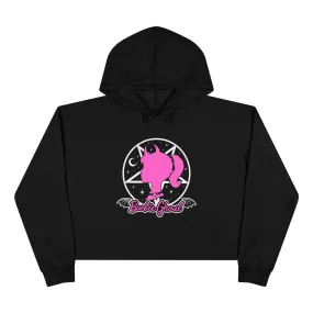 Barbie Ghoul Crop Hoodie