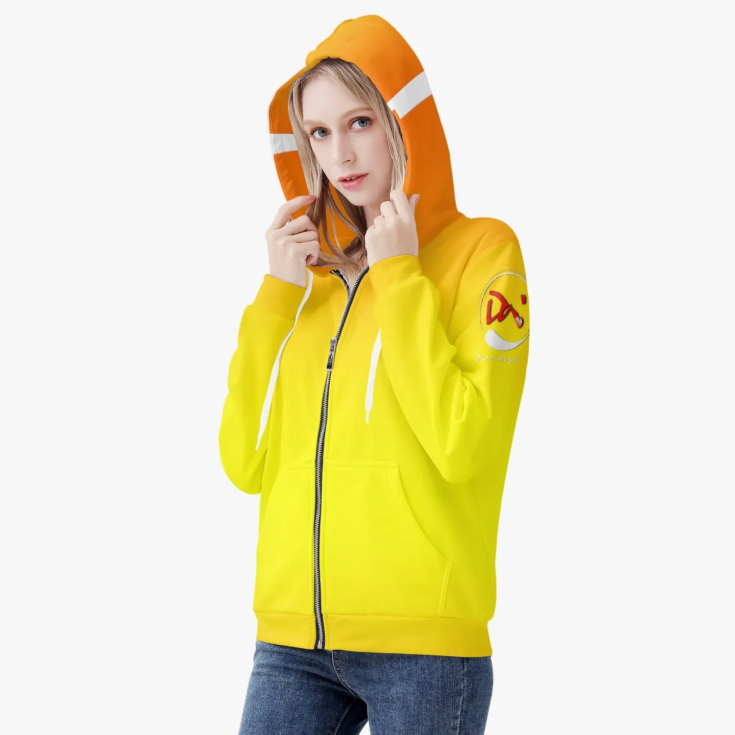 221. Women's DOPWARE Full Zip Up Hoodie