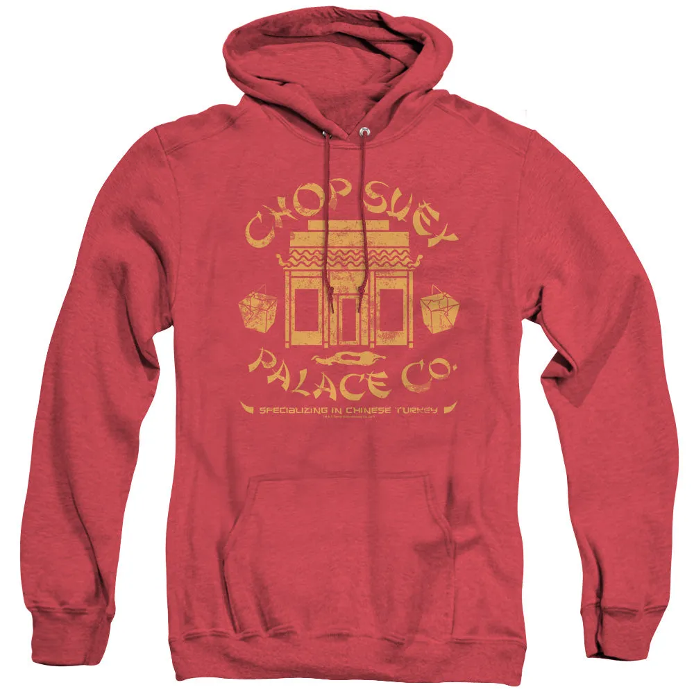 A Christmas Story Chop Suey Palace Co Mens Heather Hoodie Red