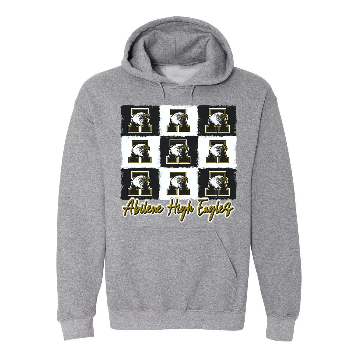 Abilene High Eagles - 9 Boxes Hoodie