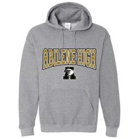 Abilene High Eagles - Arched Mascot Hoodie