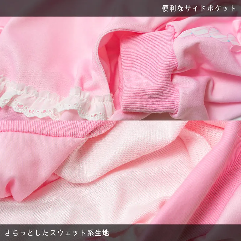 ACDC RAG "Whip Cat" pink hoodie