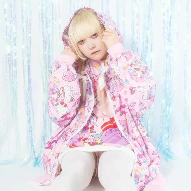 ACDC RAG x Mog “Fuwa-chan” pink hoodie