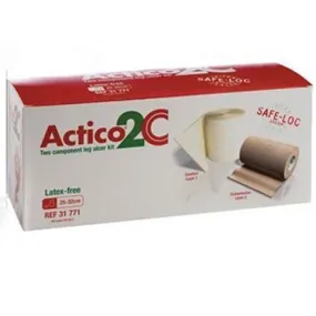 Actico 2C Latex-Free Leg Ulcer Kit Large 25cm x 32cm x 1