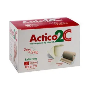 Actico 2C Latex-Free Leg Ulcer Kit Standard 18cm x 25cm x 1