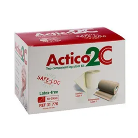 Actico 2C Latex-Free Leg Ulcer Kit STD 18cm x 25cm x 1