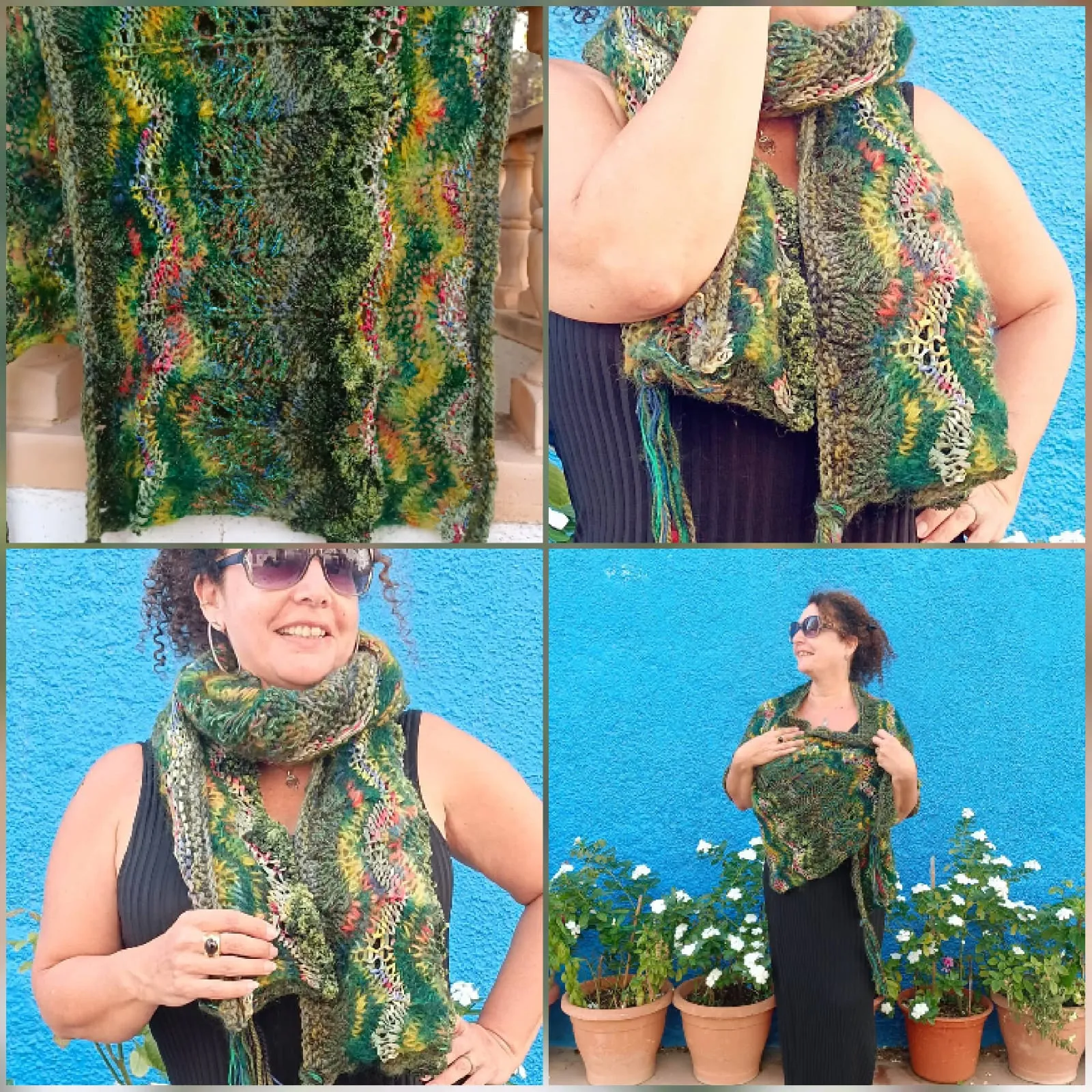 All My Greens Shawl/Scarf