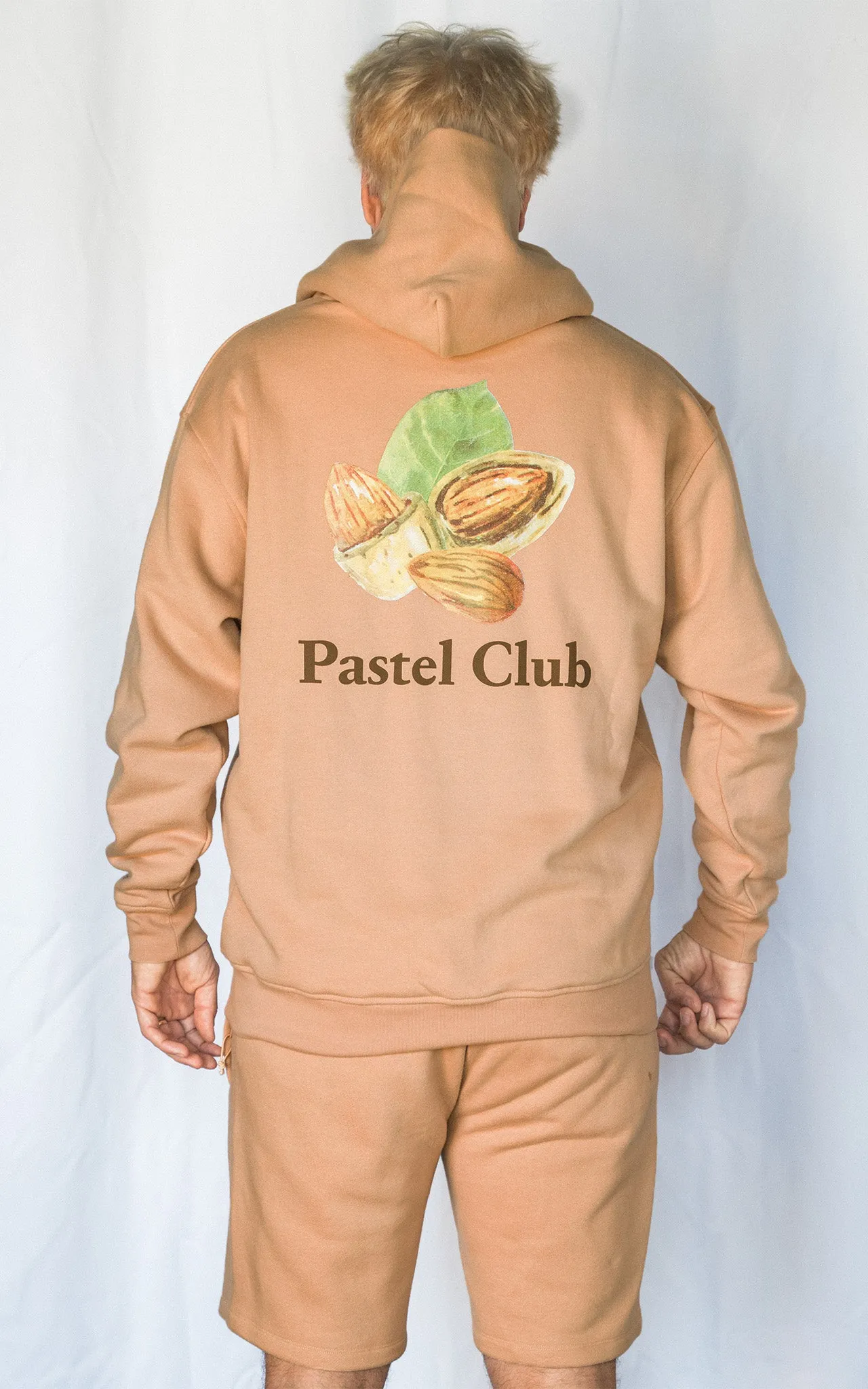 ALMOND PASTEL CLUB HOODIE