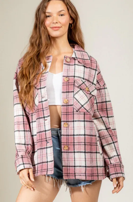 Annabelle Plaid Shacket