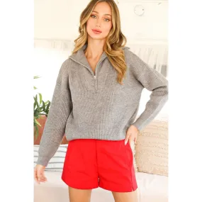 Aspen Half-Zip Sweater