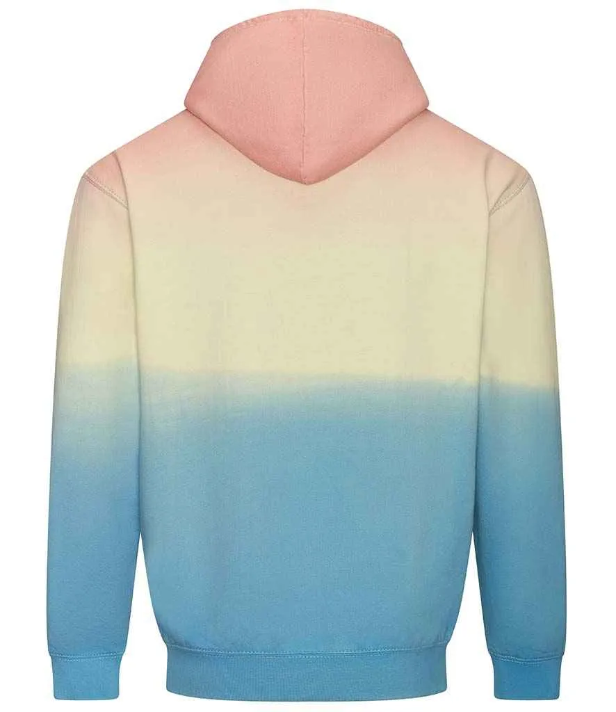 AWDis Tie-Dye Hoodie | Pastel Sunset Dip