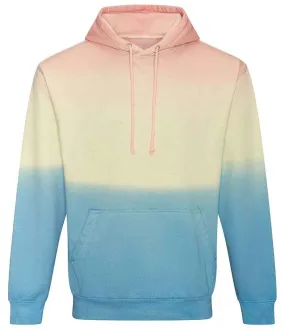 AWDis Tie-Dye Hoodie | Pastel Sunset Dip