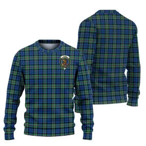 Baird Ancient Tartan Ugly Sweater with Family Crest