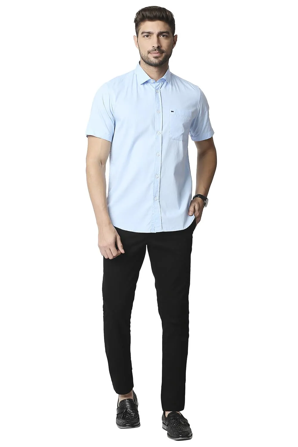 Basics Slim Fit Oxford Shirt