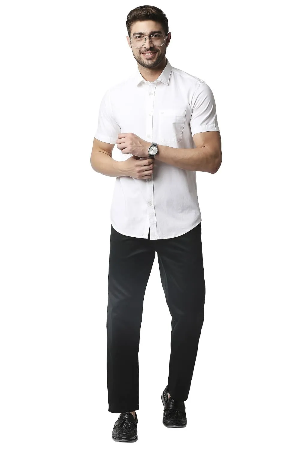 Basics Slim Fit Oxford Shirt