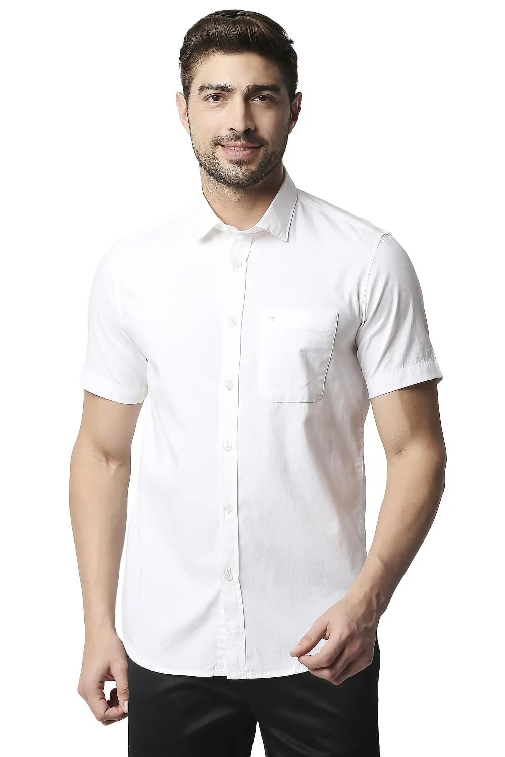 Basics Slim Fit Oxford Shirt