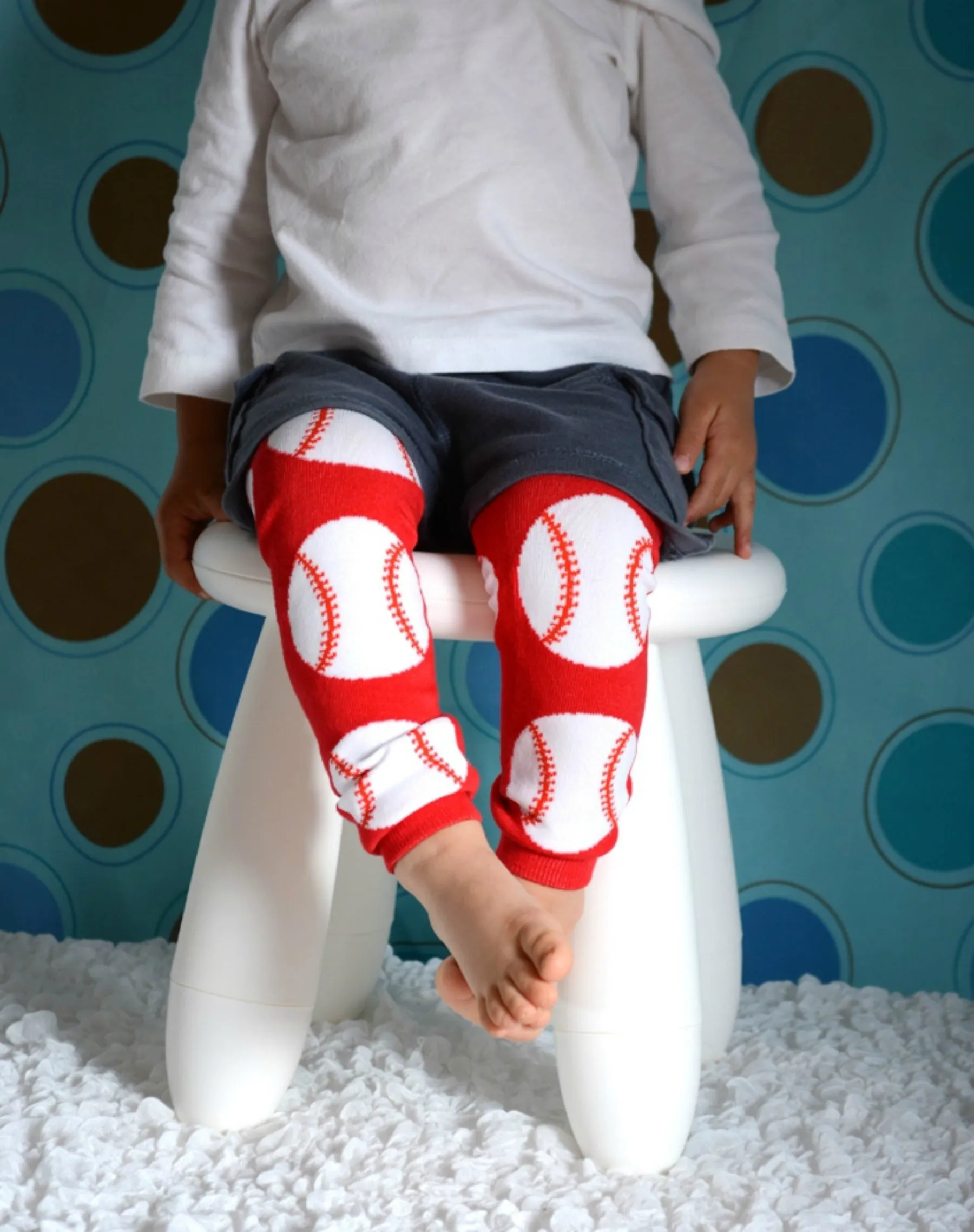 Basketball Football or Baseball Leg Warmers, Baby Toddler Leg Warmers