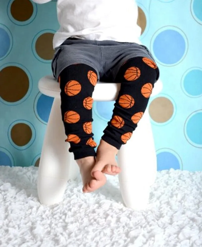 Basketball Football or Baseball Leg Warmers, Baby Toddler Leg Warmers