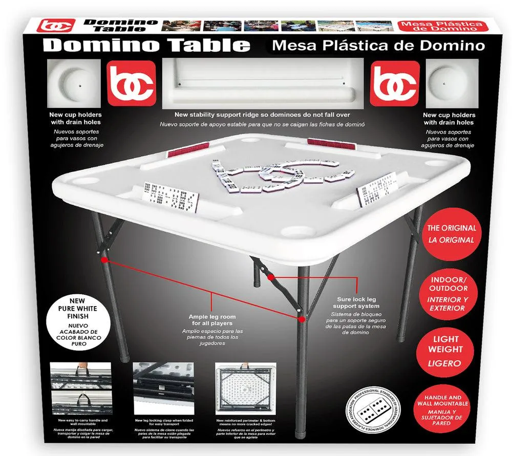 Bene Casa Blow-Mold Pro Size Domino Table