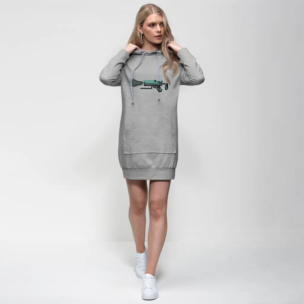 Blue Weapon Premium Adult Hoodie Dress