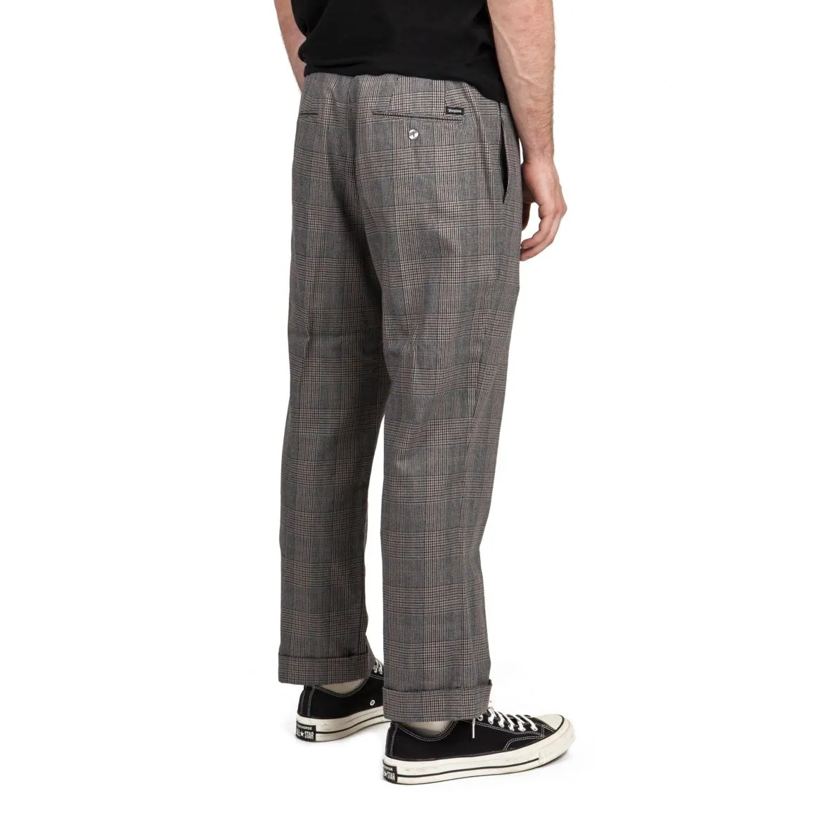 Brixton - Regent Men's Trouser Pant, Grey Plaid