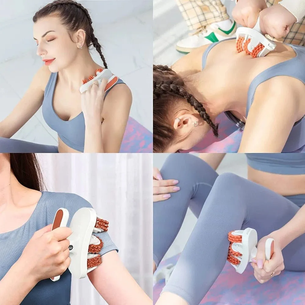 Cellulite Massager Manual -  Roller for Leg, Neck, Arm and Foot, Multi-function Pelvic Floor Muscle Trainer