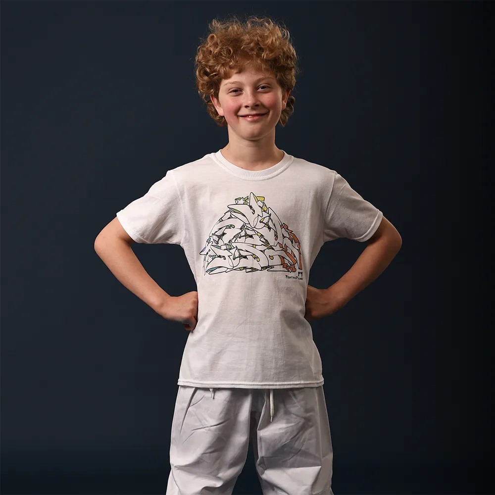 Child's Graffiti Judo T-Shirt