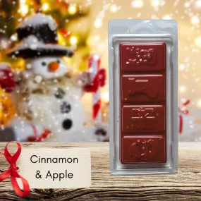 Cinnamon & Apple Wax Melt Snap Bar