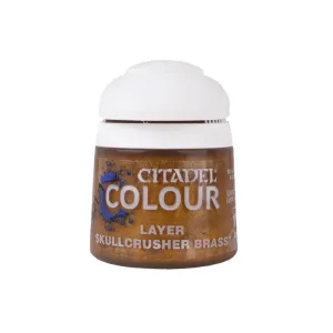 Citadel Layer Skull Crusher Brass 22-73 Acrylic Paint 12ml