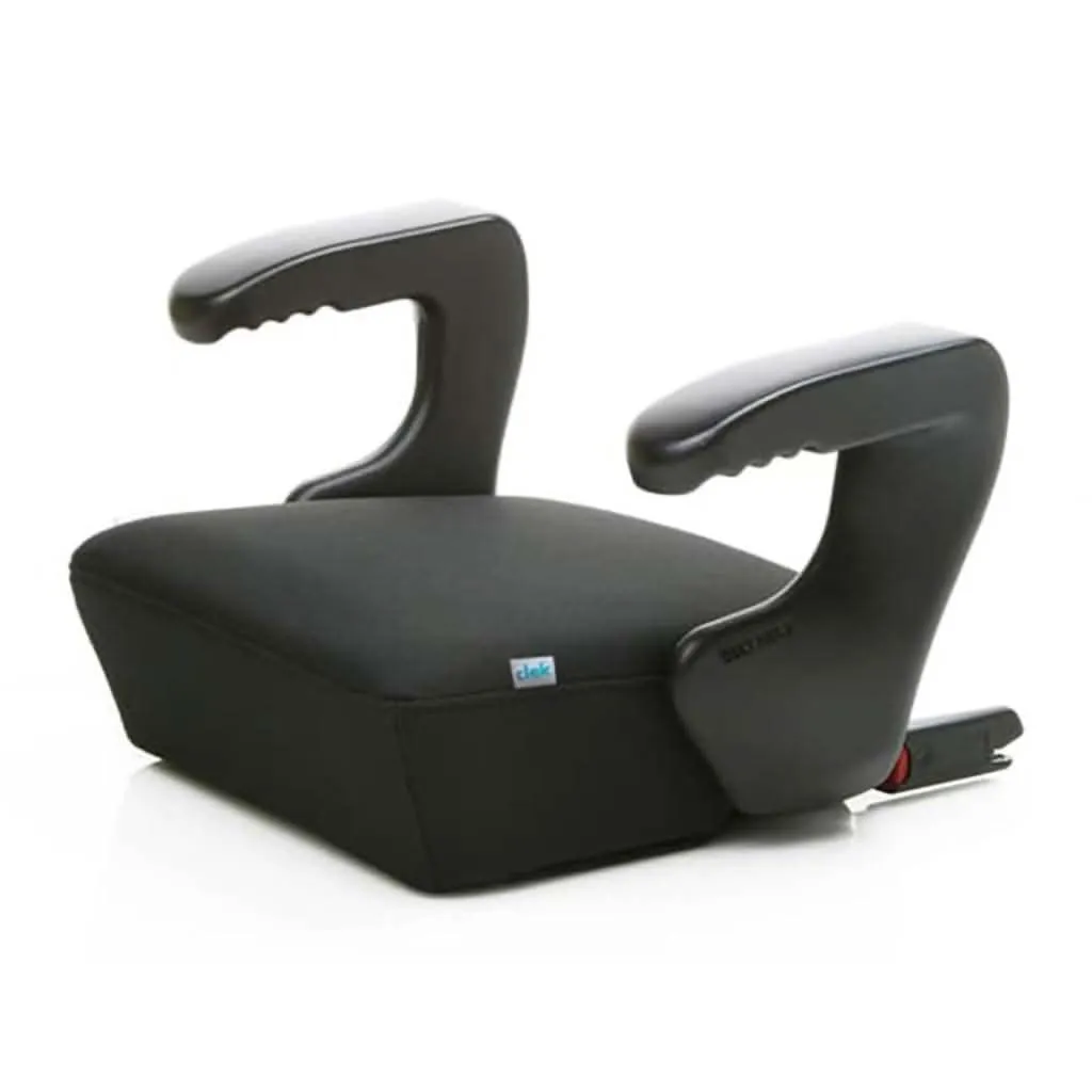 CLEK Ozzi LATCHing Backless Booster Car Seat - Carbon -- Available November