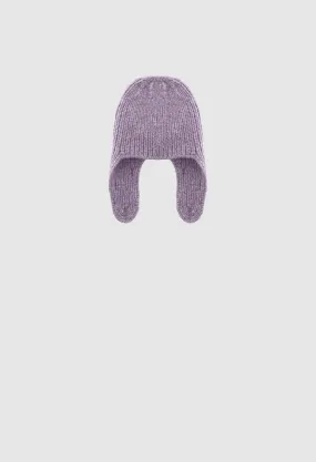 COLETTE - Hand-Knit Hat in Lavender