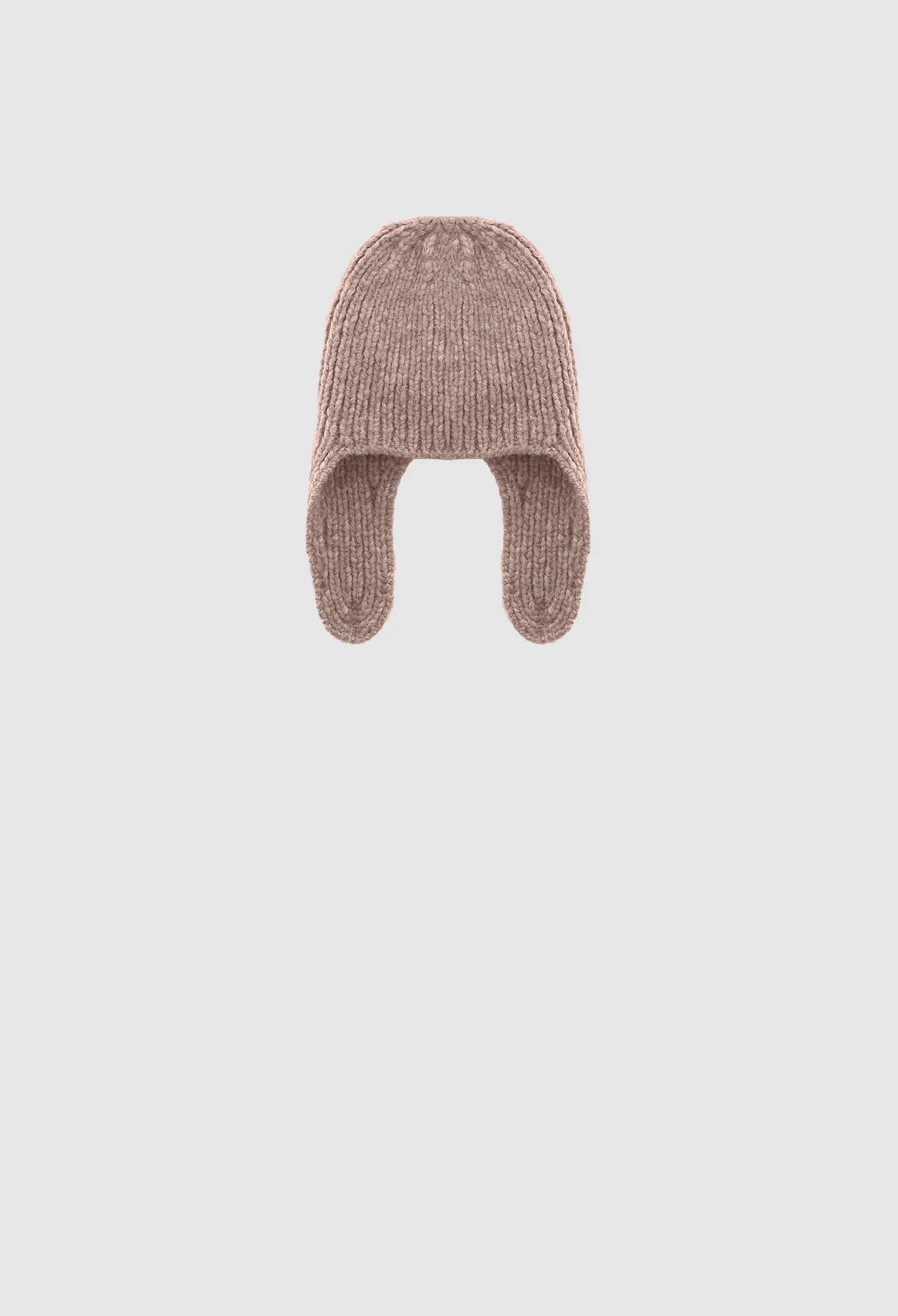 COLETTE - Hand-Knit Hat in Rose