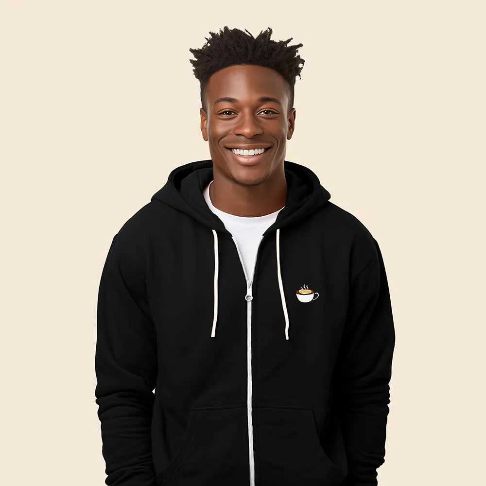 Dalix Cappuccino Zip Hoodie