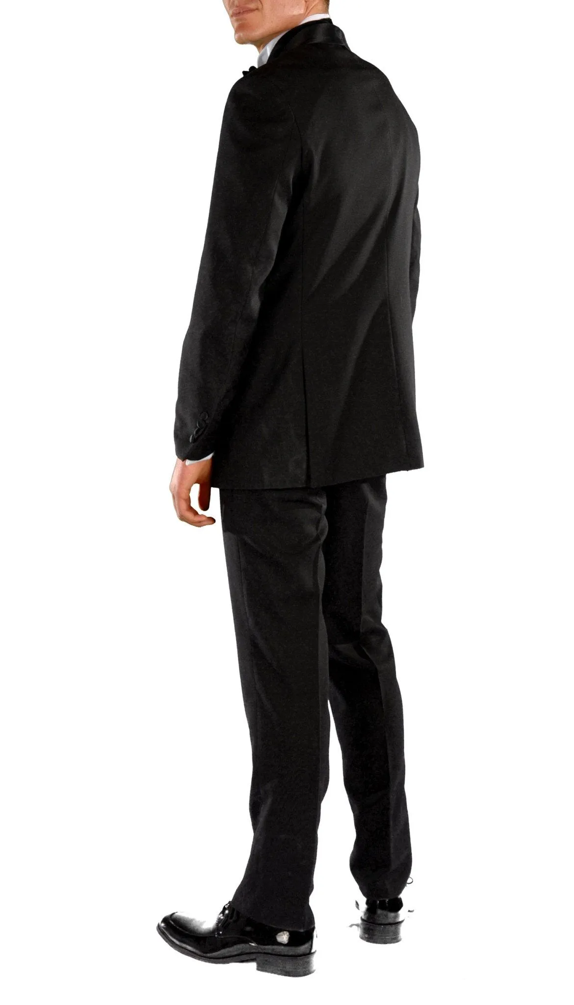 Falls Black Slim Fit 2 Piece Tuxedo