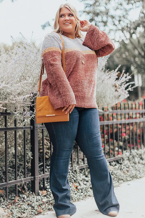 Favorite Season Chenille Sweater  Curves