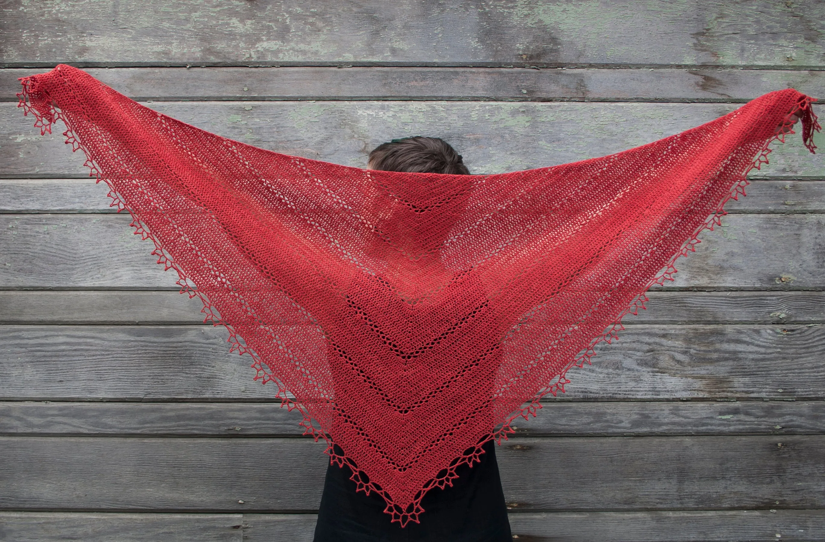 Fretwork Shawl pattern PDF