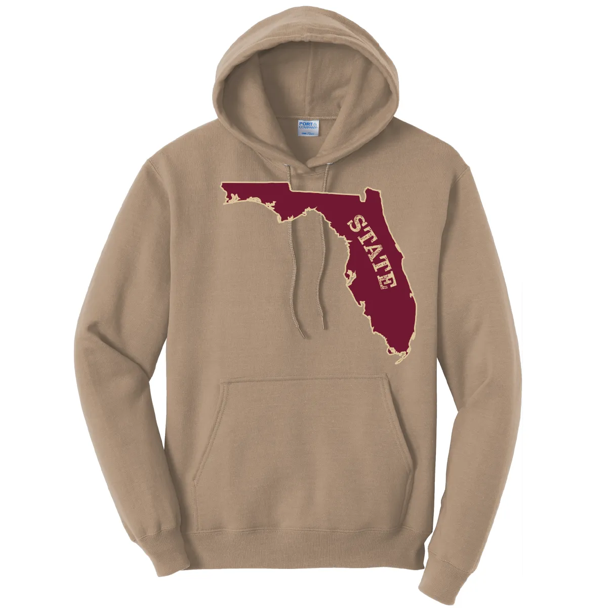 FSU Garnet and Gold Cotton Hoodie