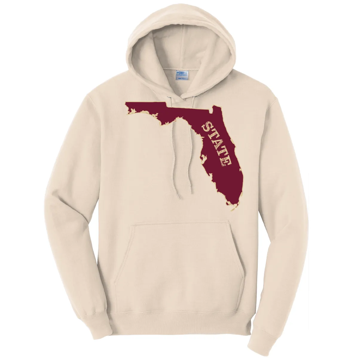 FSU Garnet and Gold Cotton Hoodie