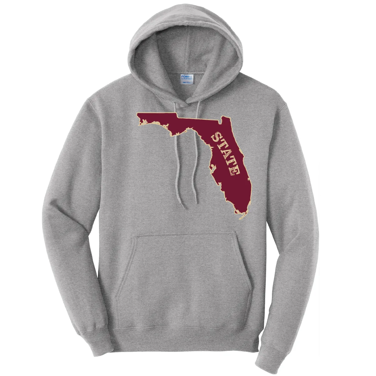 FSU Garnet and Gold Cotton Hoodie