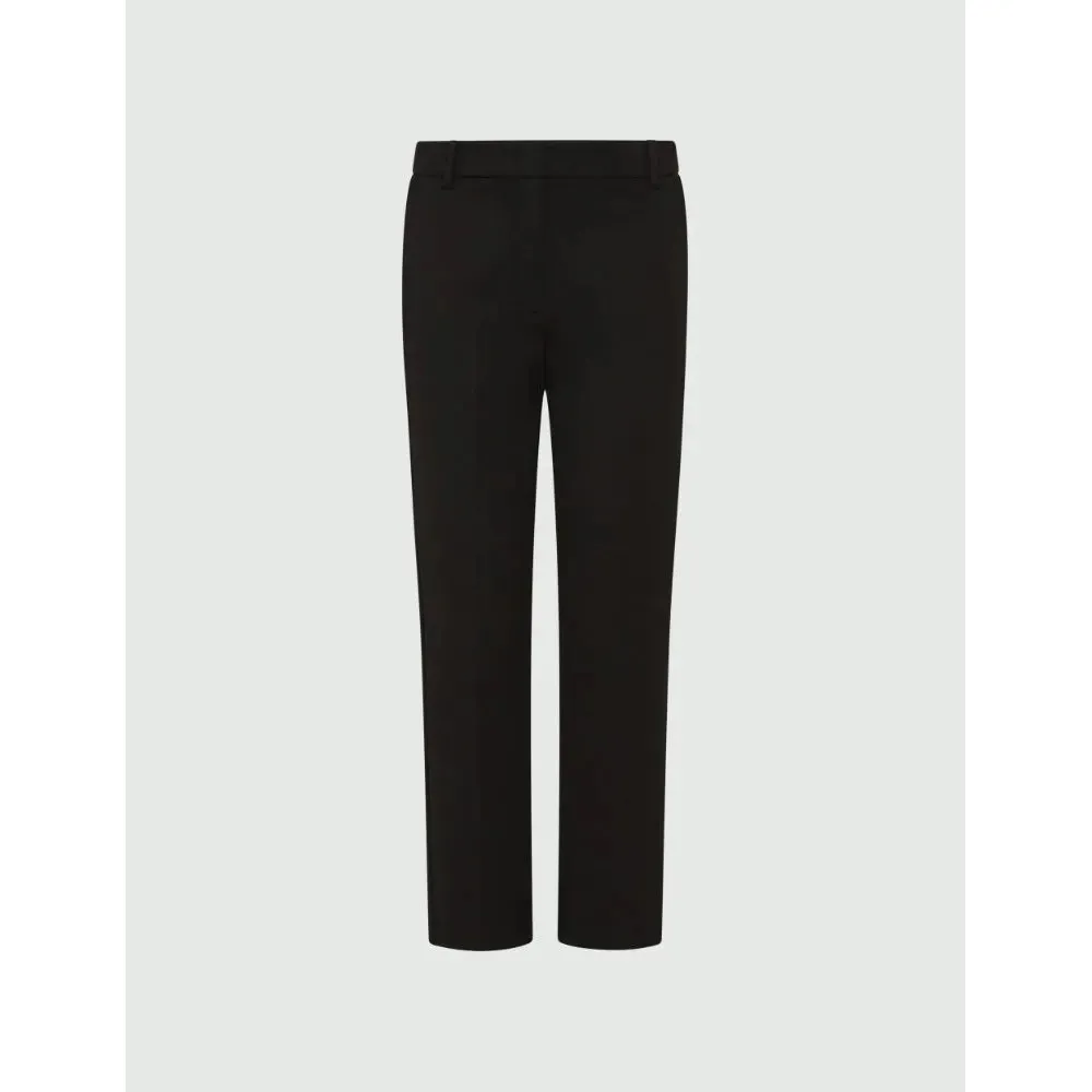 GEMMA Viscose Stretch Trouser Black