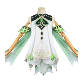 Genshin Impact Nahida Women White Dress Party Carnival Halloween Cosplay Costume