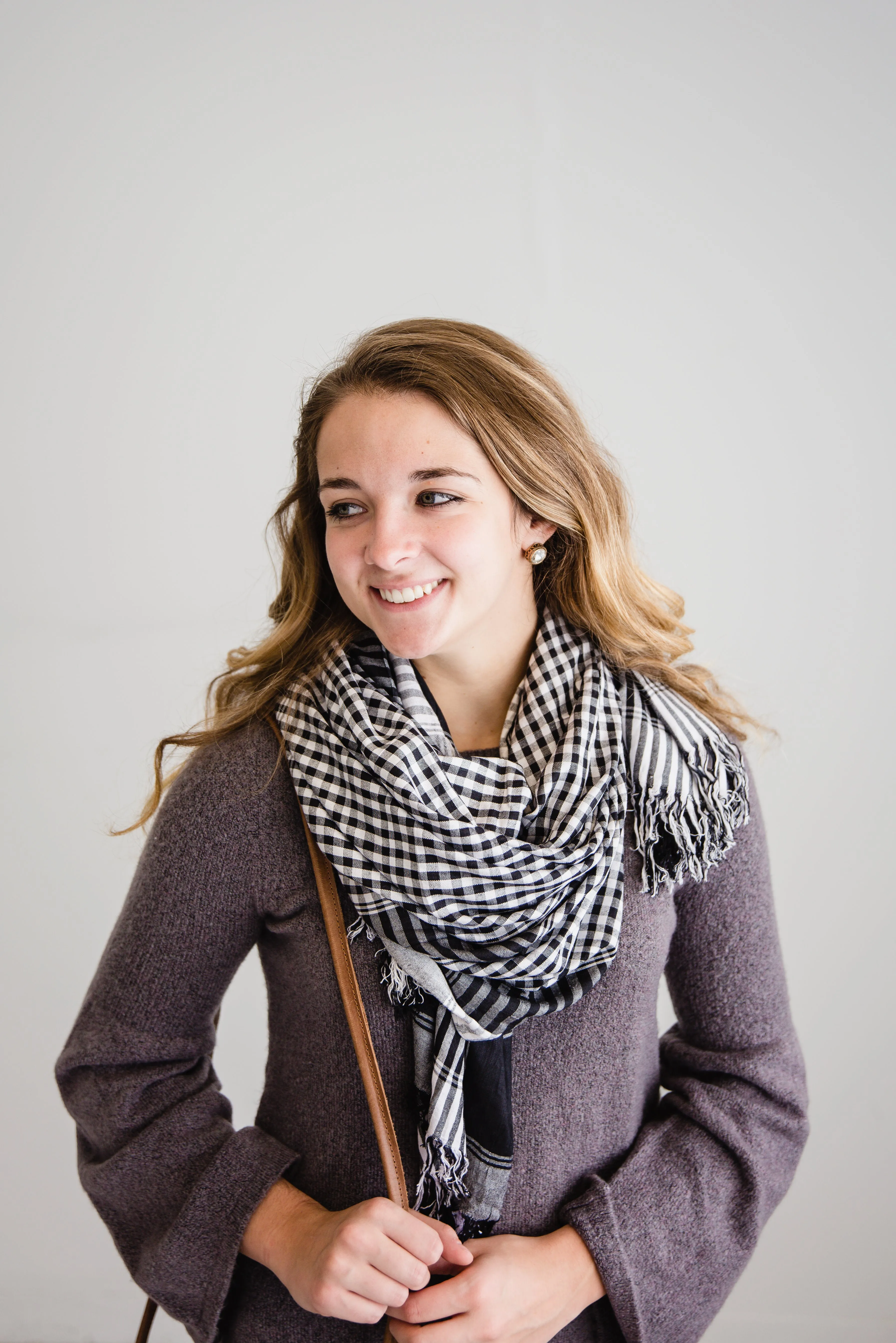 Gingham Scarf