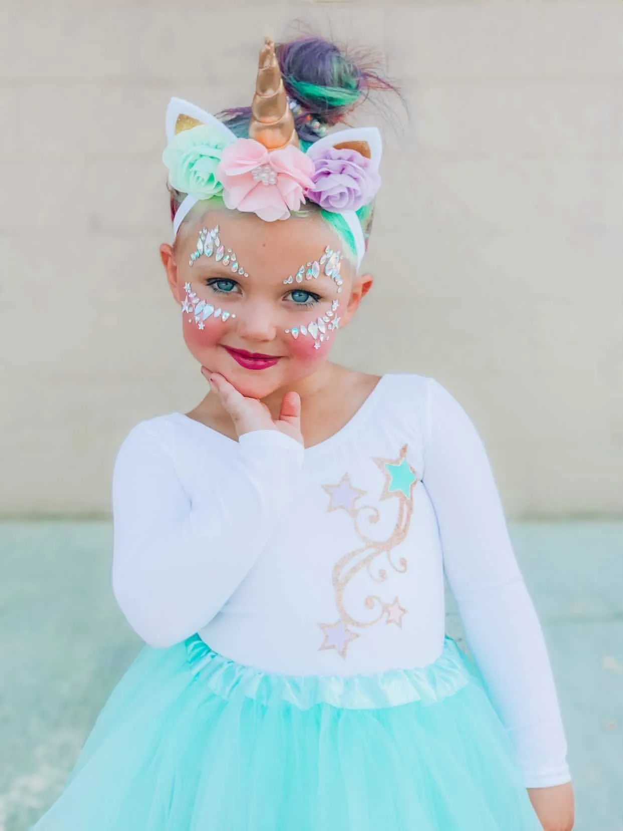 Girls Unicorn Costume