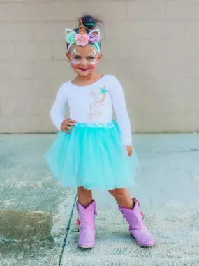 Girls Unicorn Costume