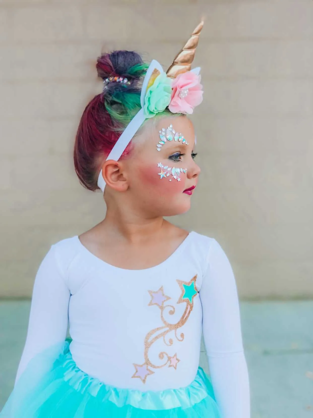 Girls Unicorn Costume