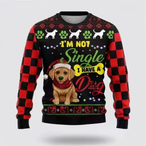 Golden Retriever Dog Ugly Christmas Sweater For Men And Women, Gift For Christmas, Best Winter Christmas Outfit