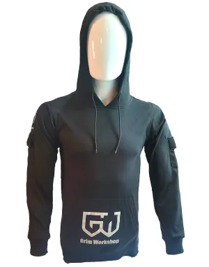 Grim Lightweight Tee Shirt EDC Hoodies with Secret Pockets