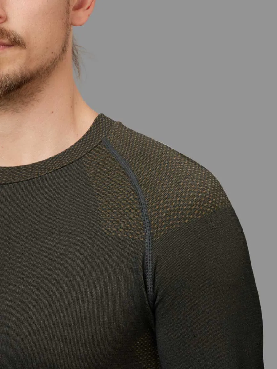 HARKILA Base Active Long Sleeve Undershirt - Mens - Dark Willow Green