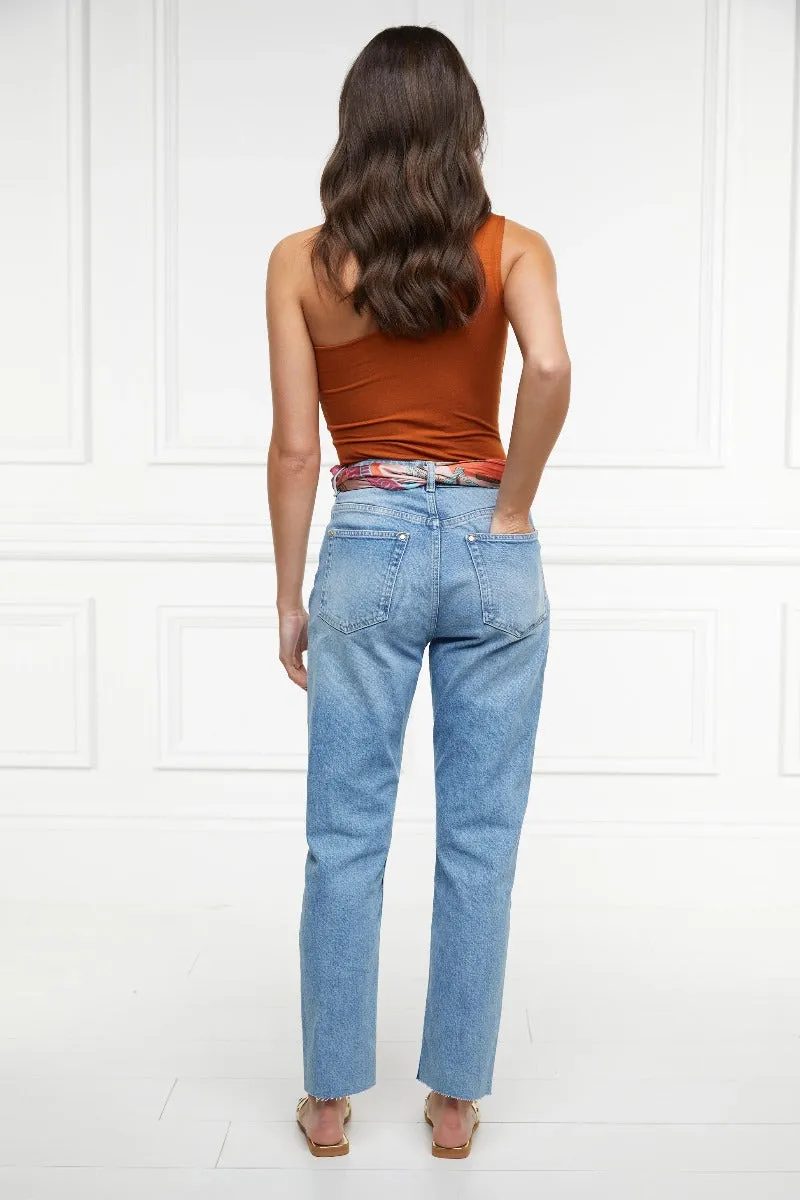 Holland Cooper High Rise Slim Ladies Jean in Vintage Indigo