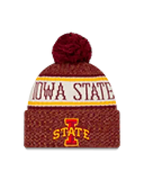 Iowa State Cyclones Adult New Era Sport Knit OSFM Winter Hat